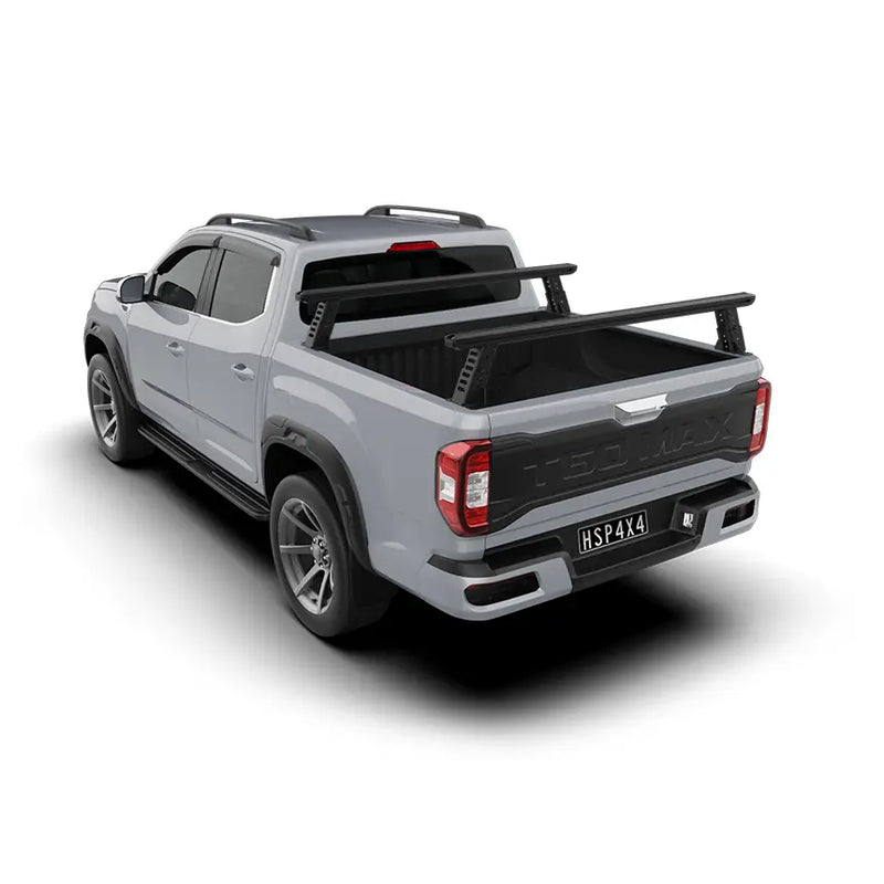 Buy HSP Load Rack JNR Tub Rack Full Set (1810-LJ1) for LDV T60 Dual Cab 2018+. Mounts direct to tub. Includes front & rear legs. Durable, practical, and stylish.