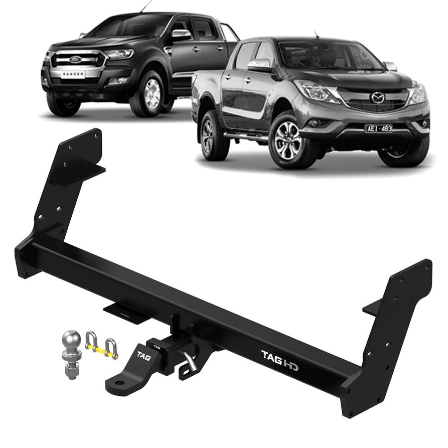 TAG Heavy Duty Towbar Suitable For Ford Ranger (09/2011 - 05/2022), Suitable For Mazda BT-50 (09/2011 - 10/2020)