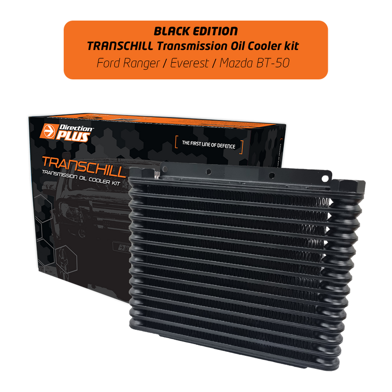TransChill ARCTIC BLACK TRANSMISSION COOLER KIT RANGER, EVEREST & BT-50 (TCB621DPK)