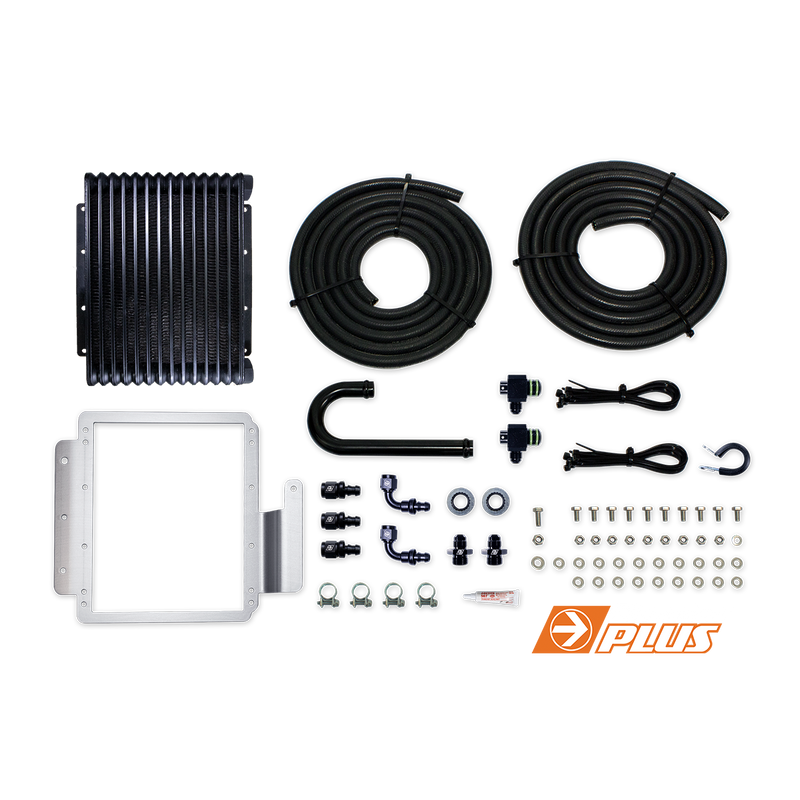 TransChill ARCTIC BLACK TRANSMISSION COOLER KIT RANGER, EVEREST & BT-50 (TCB621DPK)