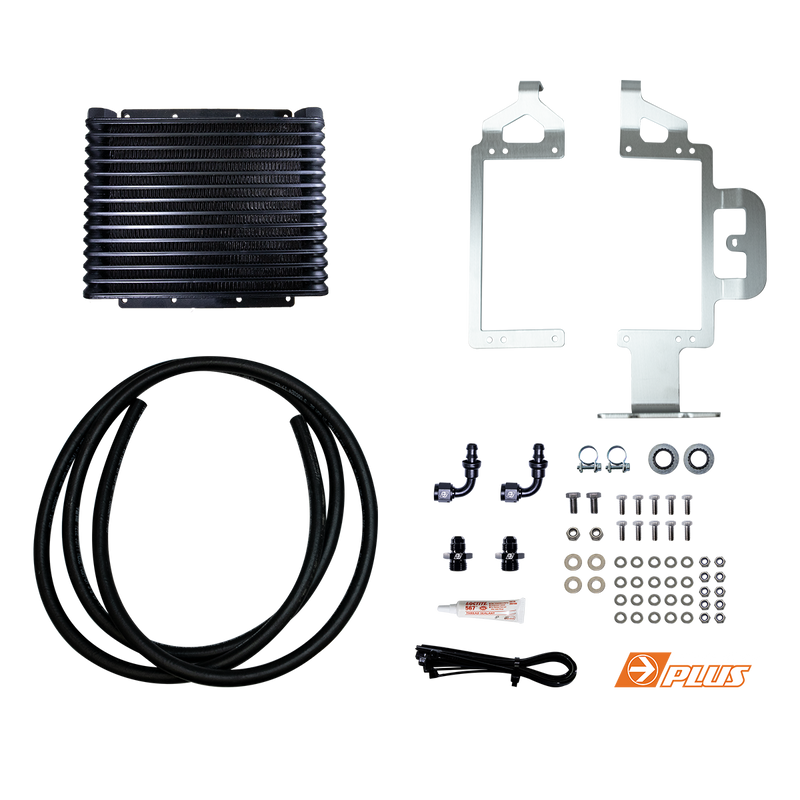 TransChill Arctic Black Transmission Cooler Kit Toyota LandCruiser 70 Series (TCB648DPK)