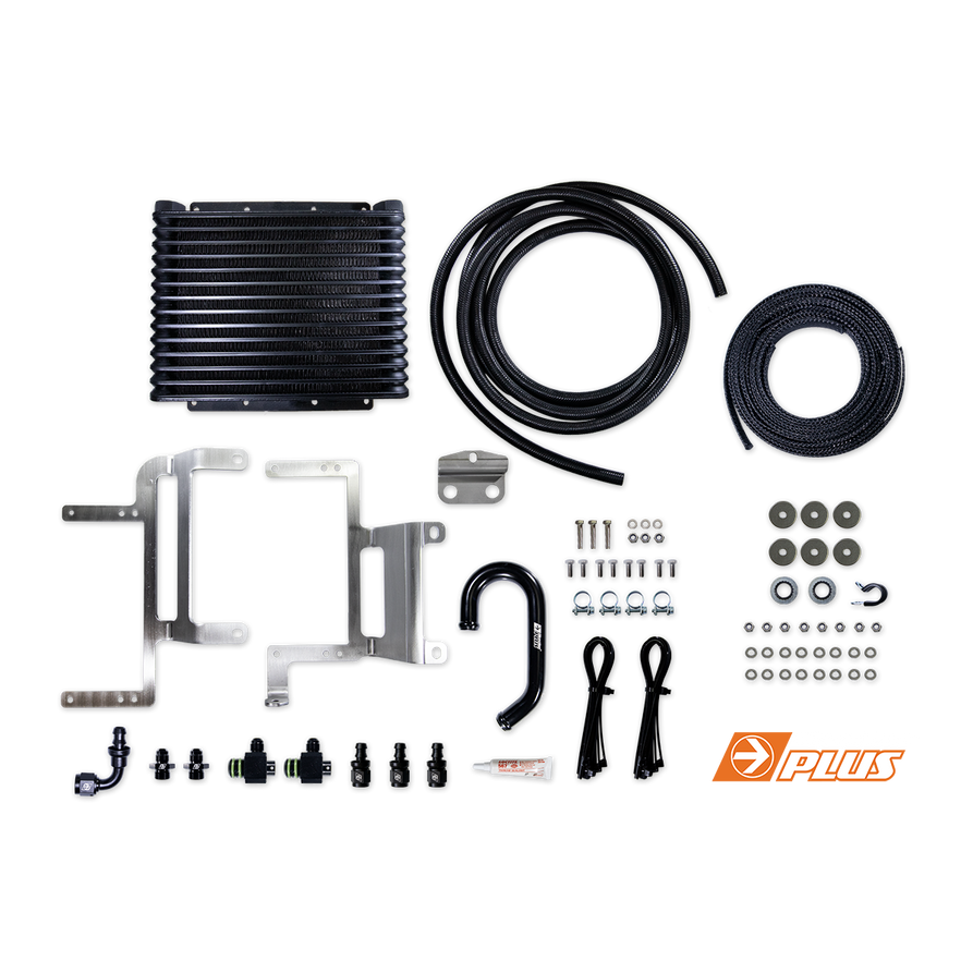 TransChill Arctic Black Transmission Cooler Kit Ford Next Gen Ranger & Everest (TCB671DPK)