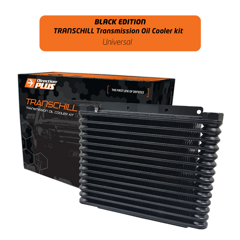TransChill Arctic Black Universal Transmission Cooler Kit (TCBUNIDPK)
