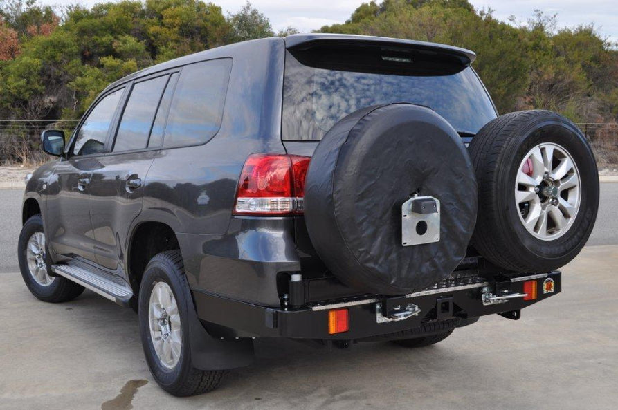 Twin Wheel Carrier Rear Bar (Complete) Suitable For Toyota Landcruiser 200 Series 2007-2015
