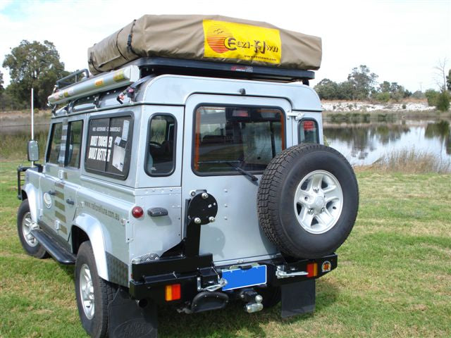 Twin Wheel Carrier Rear Bar (Complete) Suitable For Land Rover Defender Wagon & 90 SWB 2007+