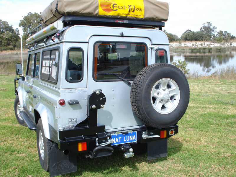 Twin Wheel Carrier Rear Bar (Complete) Suitable For Land Rover Defender Wagon & 90 SWB 2007+