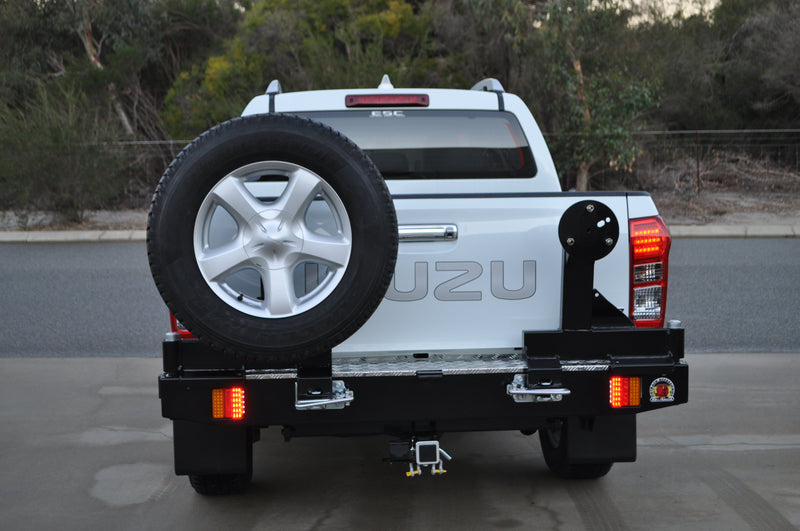 Twin Wheel Carrier Rear Bar (Complete) Suitable For Isuzu D-Max 4WD 2012-2020