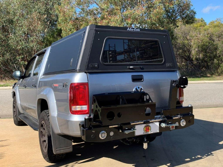 Twin Wheel Carrier Rear Bar (Complete) Suitable For Volkswagen Amarok Single & Dual Cab WITH Sensors (TWCVW-S)