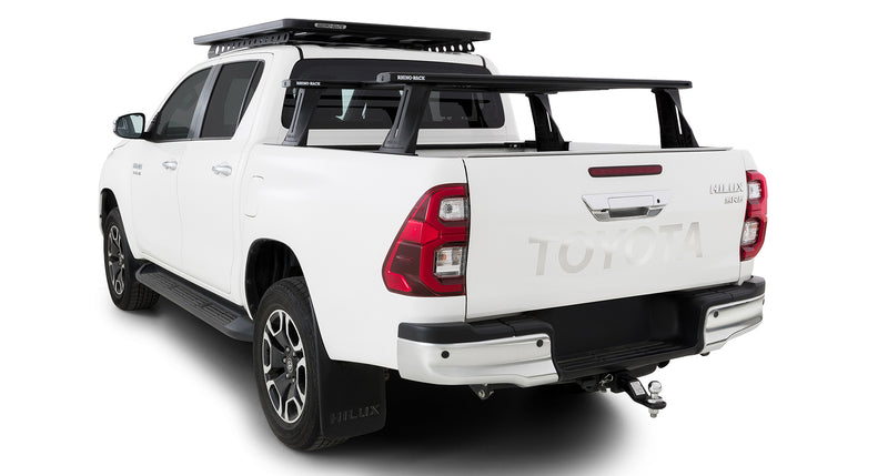 Rhino-Rack Reconn-Deck 2 Bar Ute Tub System with 2 NS Bars for / Suitable for Toyota Hilux SR5 Gen 8 4×4