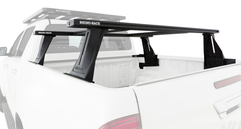 Rhino-Rack Reconn-Deck 2 Bar Ute Tub System with 2 NS Bars for / Suitable for Toyota Hilux SR5 Gen 8 4×4