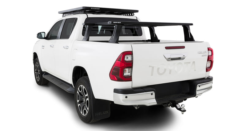 Rhino-Rack Reconn-Deck 2 Bar Ute Tub System with 4 NS Bars for / Suitable for Toyota Hilux SR5 Gen 8 4×4