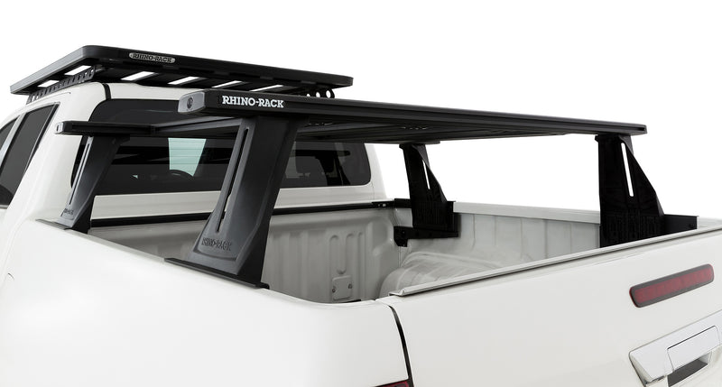 Rhino-Rack Reconn-Deck 2 Bar Ute Tub System with 4 NS Bars for / Suitable for Toyota Hilux SR5 Gen 8 4×4