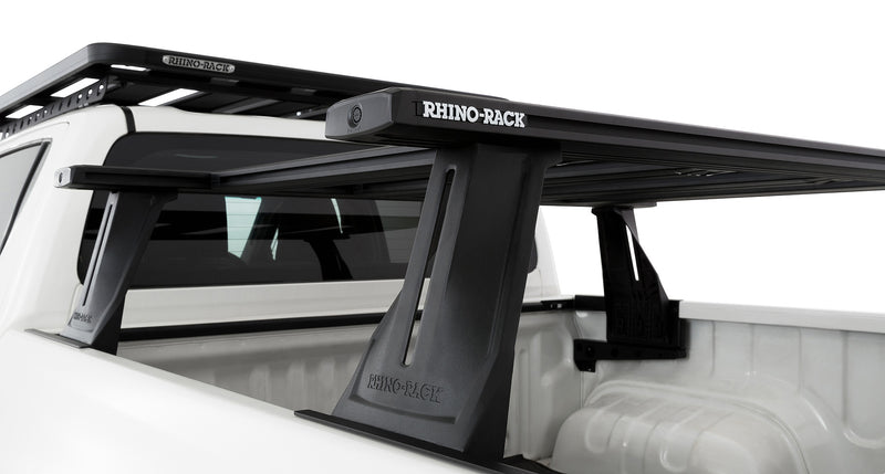 Rhino-Rack Reconn-Deck 2 Bar Ute Tub System with 4 NS Bars for / Suitable for Toyota Hilux SR5 Gen 8 4×4