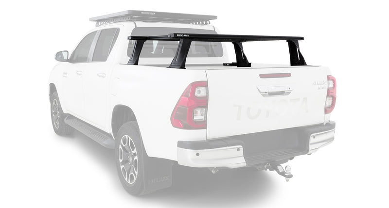 Rhino-Rack Reconn-Deck 2 Bar Ute Tub System with 6 NS Bars for / Suitable for Toyota Hilux SR5 Gen 8 4×4