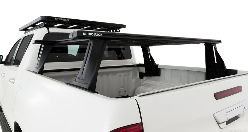Rhino-Rack Reconn-Deck 2 Bar Ute Tub System with 6 NS Bars for / Suitable for Toyota Hilux SR5 Gen 8 4×4