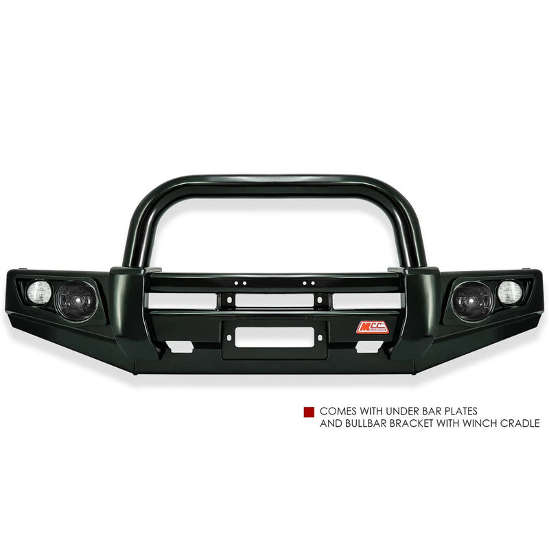 Suitable For Toyota Surf/4Runner LN130/KZN130/LN107 (IFS) 1989-1995 -707-01 Falcon Bull Bar Single Black Loop Package (No Foglight) – SKU MCC-01016-130701SBL