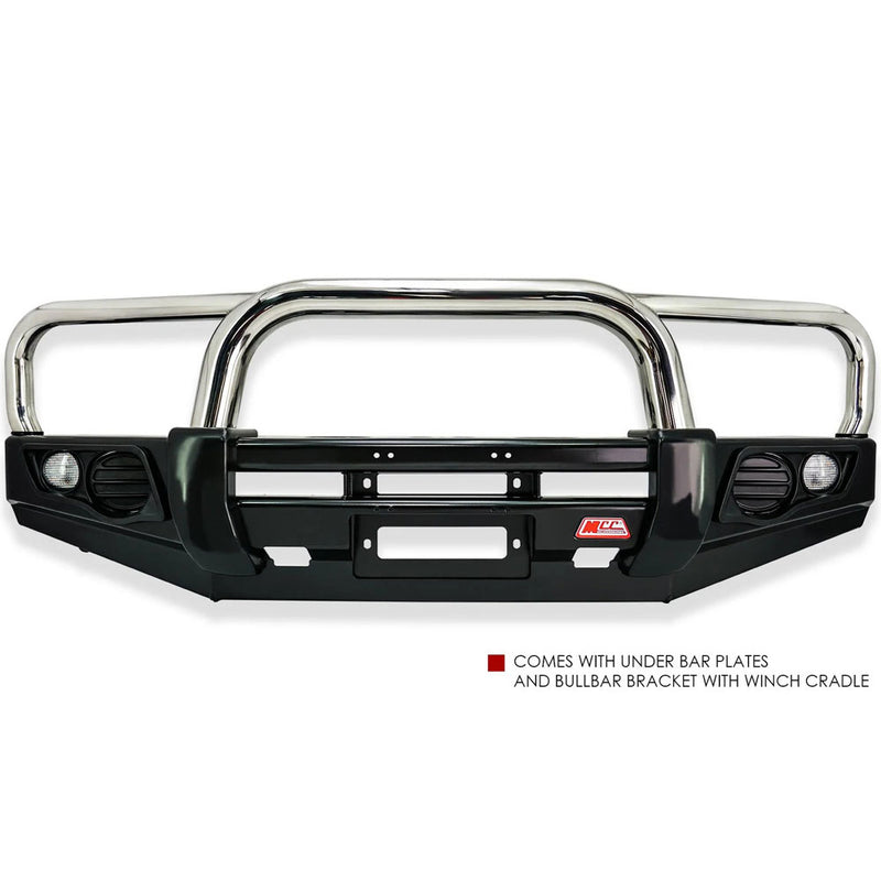 Hilux KUN26R 2012-2015 808-01 Phoenix Bull Bar Triple Stainless Loops Package – SKU MCC-01015-801