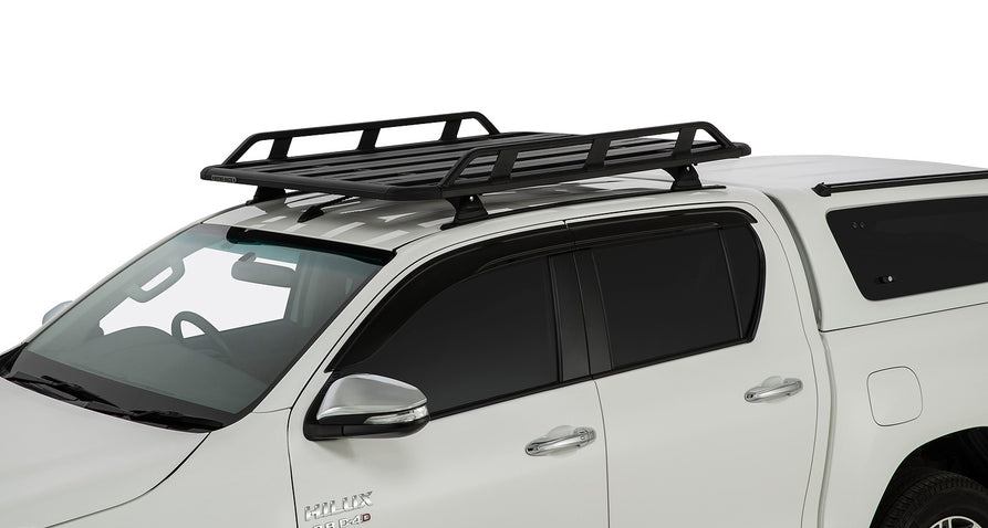 Rhino-Rack Pioneer Tradie (1528mm x 1236mm) Roof Platform Suitable for Toyota Hilux Gen 8 4×4