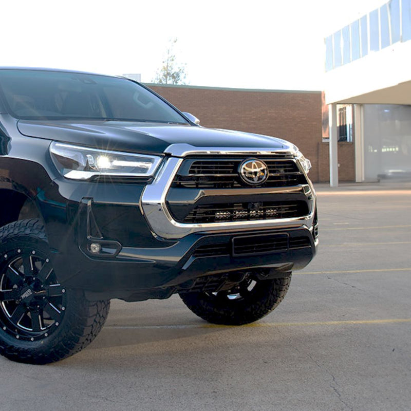 TrailBait Toyota N80 Hilux Behind-Grille Light Bar