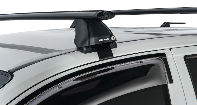 Rhino-Rack Vortex 2500 Black 2 Bar Roof Rack for Toyota Hilux Gen 7 4×4