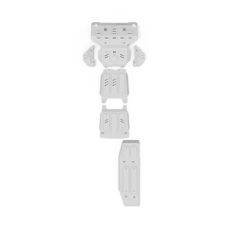 Aluminium Bash Plate Set (Radiator, Engine, Transmission, Transfer Case, Fuel Tank, Lower Control Arms) Suitable For Toyota Hilux (2015-2025)