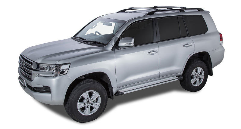 Rhino-Rack Vortex StealthBar Silver 2 Bar Roof Rack for Toyota LandCruiser 200 Series 4×4