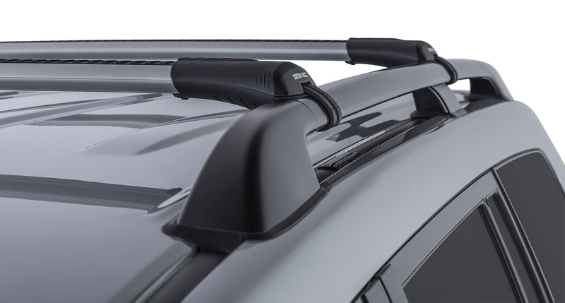 Rhino-Rack Vortex StealthBar Silver 2 Bar Roof Rack for Toyota LandCruiser 200 Series 4×4