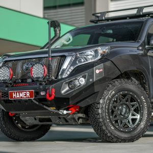 Hamer 4x4 Bull Bar King Series (incl. 3.5T Rated Recovery Points) Suitable For Toyota Landcruiser Prado Prado 150 Series 2013-2017