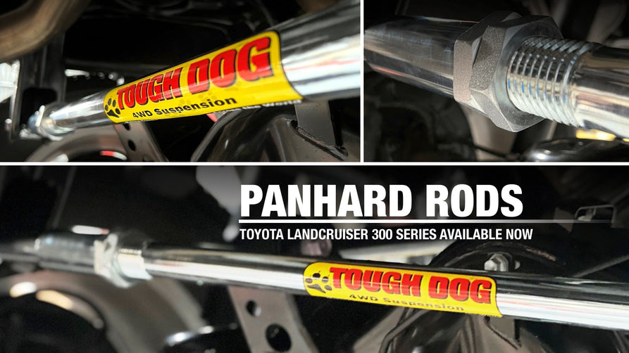 Tough Dog Rear Adjustable Panhard Rod 300 Series GR Sport Toyota LandCruiser