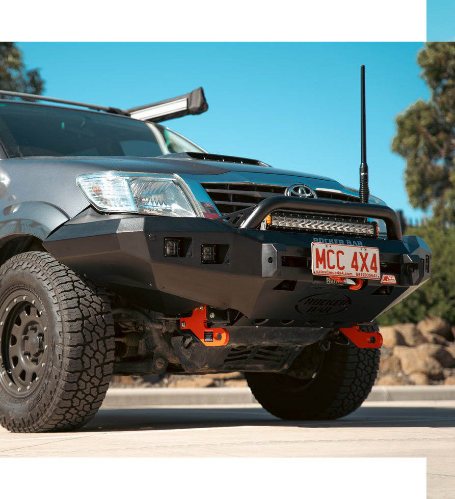 Hilux GGN25R 2005-2015 Rated Recovery Points (Pair) Suitable with all MCC Bull Bars