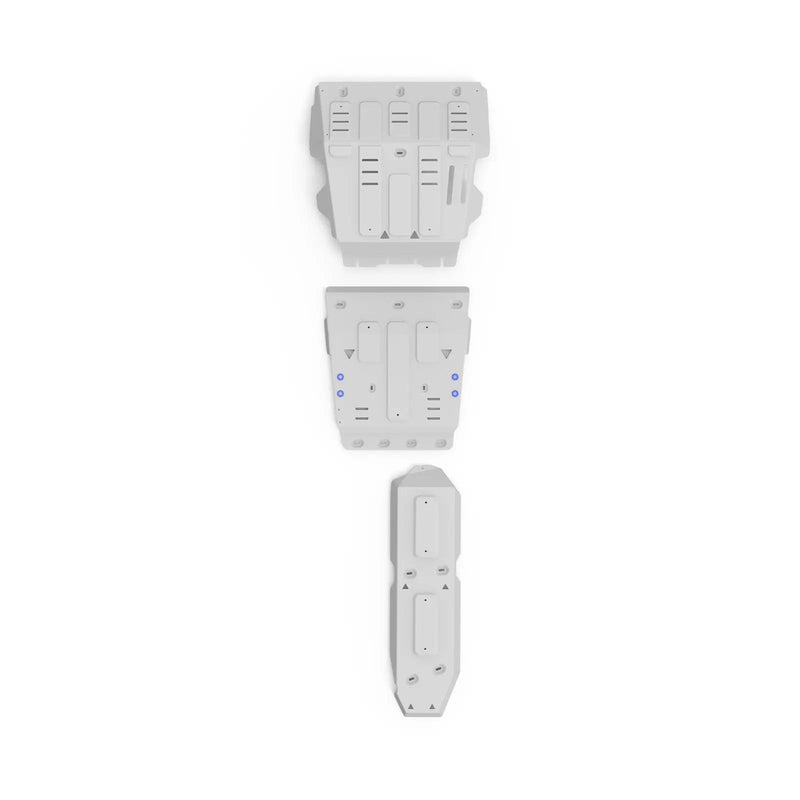 Aluminium Bash Plate Set (Engine, Transmission, Fuel Tank) Suitable For Volkswagen Amarok (2016-2022)