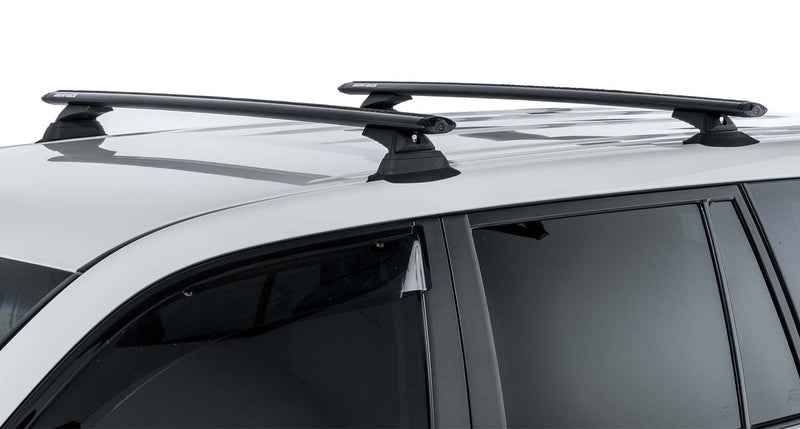 Rhino-Rack Vortex RCL Black 3 Bar Roof Rack for Holden Colorado 7 and Trailblazer