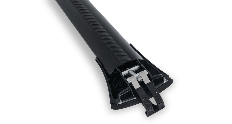 Vortex StealthBar Black 2 Bar Roof Rack for Toyota Prado 120 Series 4×4