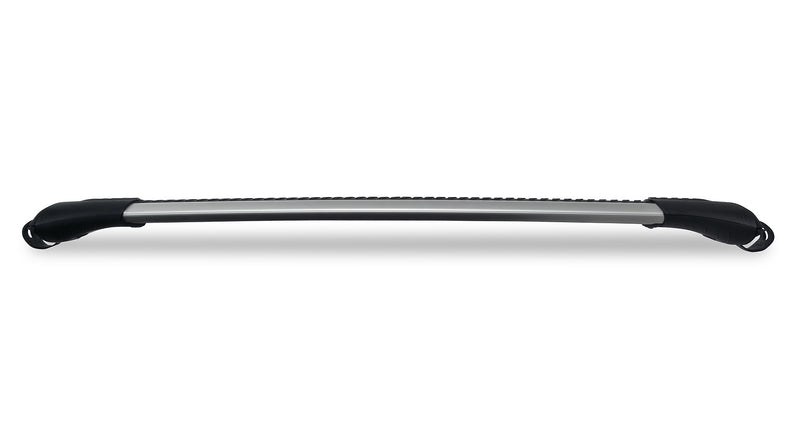 Rhino-Rack Vortex StealthBar Silver 2 Bar Roof Rack for Toyota LandCruiser 100 Series and Lexus LX470 4×4