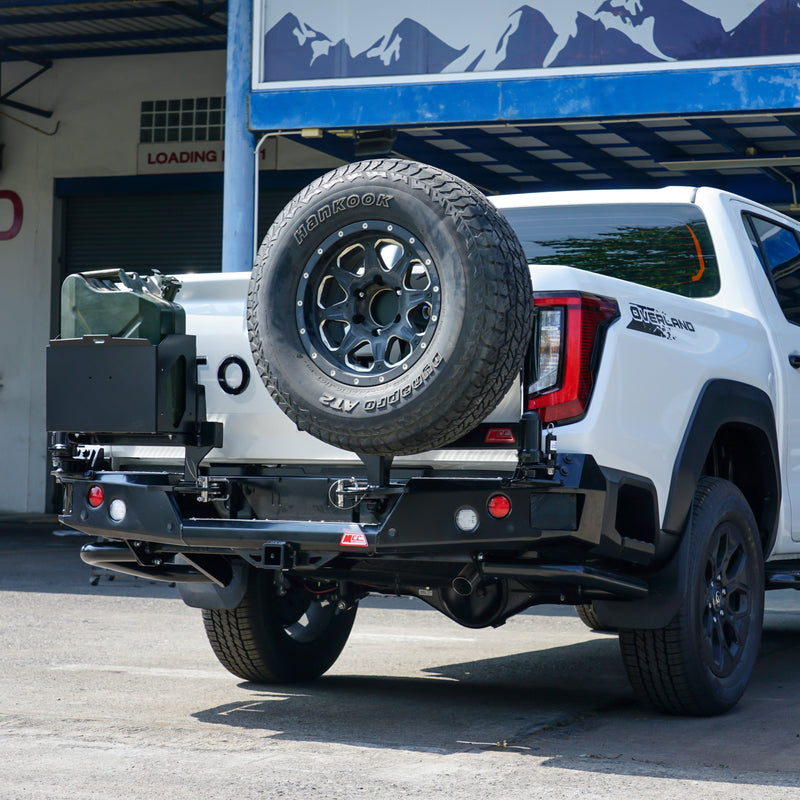 Hilux 2026-On (9th Gen) 022-02 Rear Wheel Carrier Single Jerry Can Holder Package
