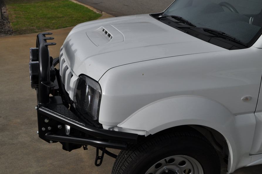 XROX Bull Bar Suitable For Suzuki Jimny Sierra With bonnet scoop 2012-2018