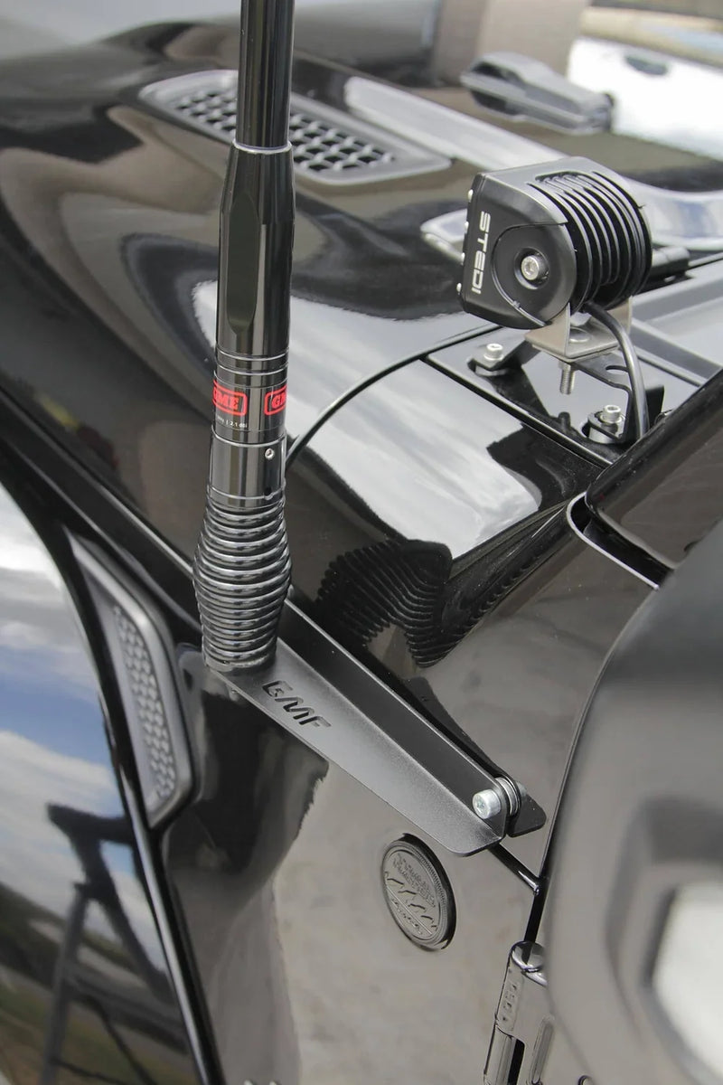 GMF4x4 Jeep Wrangler JL Fender Aerial UHF Bracket 073-FB