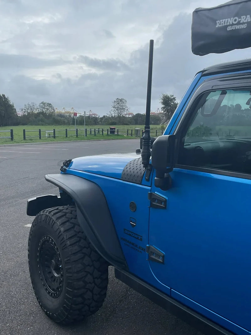 GMF4x4 Jeep Wrangler JK Fender Aerial UHF bracket 075P-FB