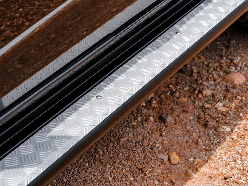 PIAK Grey Side Steps Rail Compatible for Isuzu MU-X 2021 Onwards | Offroad 4x4 Side Steps