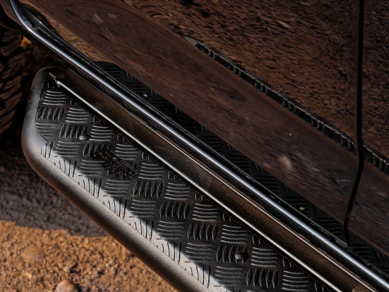 PIAK Roader Black Side Steps for Mazda BT-50 2020 Onwards | 4WD Offroad Protection