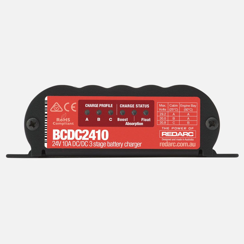 REDARC 24V 10A In-Vehicle 3-Stage DC to DC Battery Charger