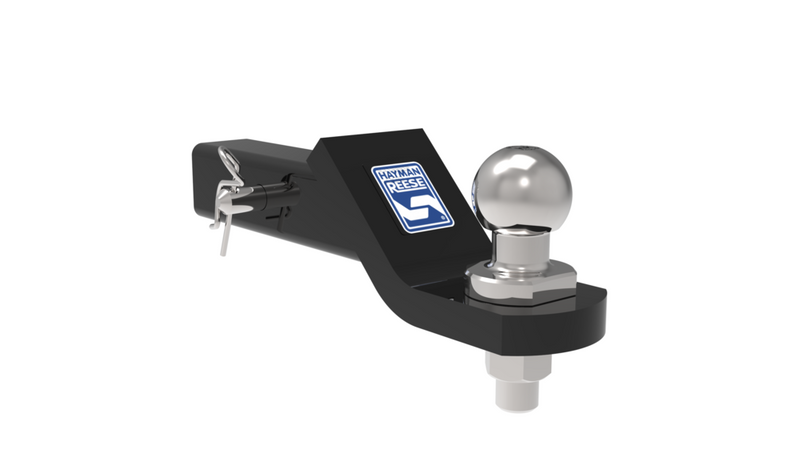 Hayman Reese Towball Mount Kit – 50mm Drop / 19mm Rise, 200mm Length