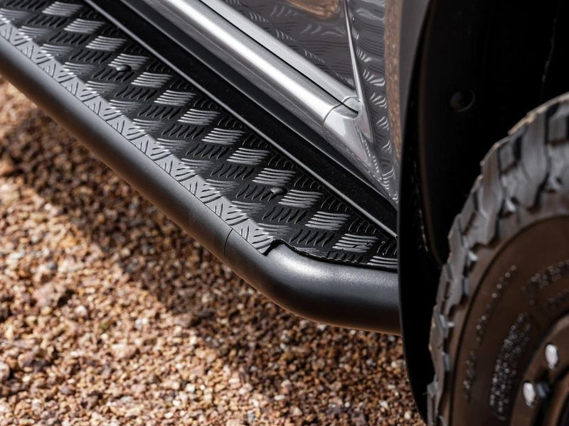 PIAK Black Side Steps Rails Compatible for Ford Everest 2022 Onwards | Tough 4x4 Steel Steps