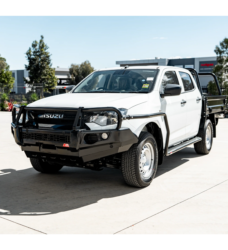 Dmax 2024-On (10/23) 707-02 Falcon Bull Bar Black A-Frame Package (No Foglight)