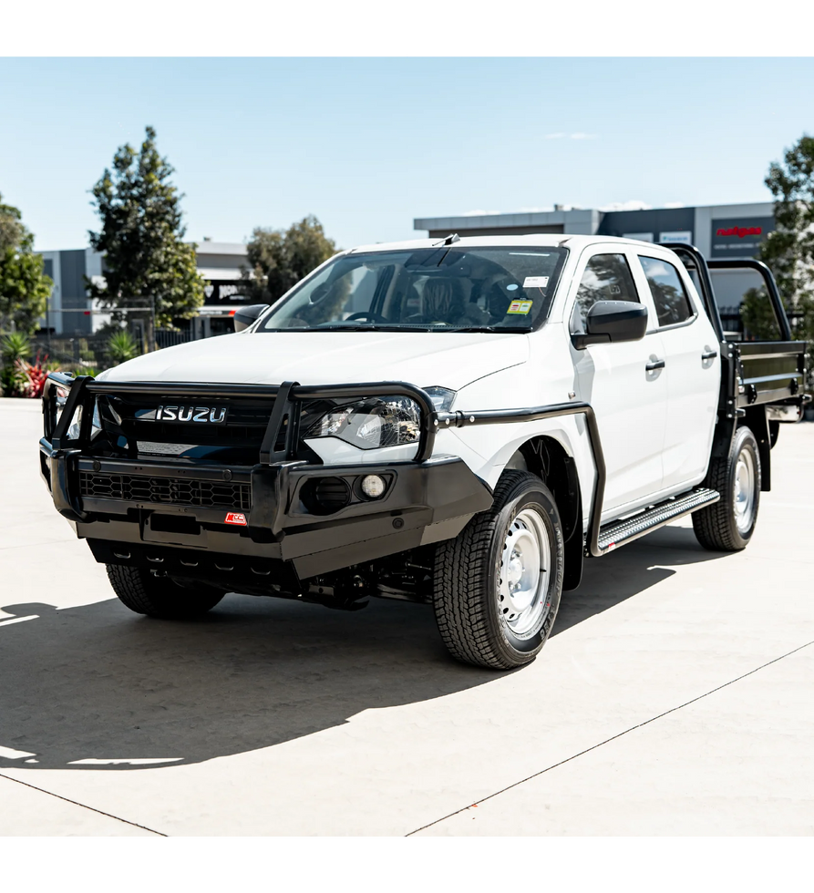Dmax 2024-On (10/23) 707-02 Falcon Bull Bar Black A-Frame Package (No Foglight)