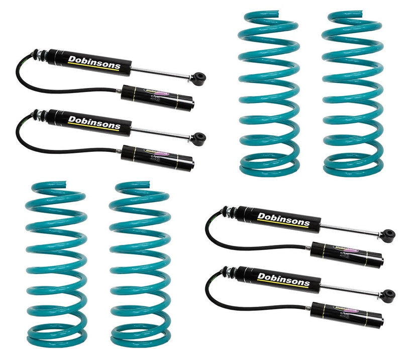 Dobinsons MRR remote reservoir lift kit Suitable For Toyota LandCruiser 80/105 Series - shocks and coil springs