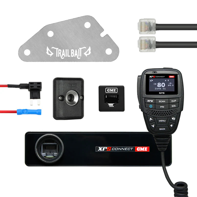 TrailBait DIY UHF Kit – GME XRS-330C Complete Hidden Install