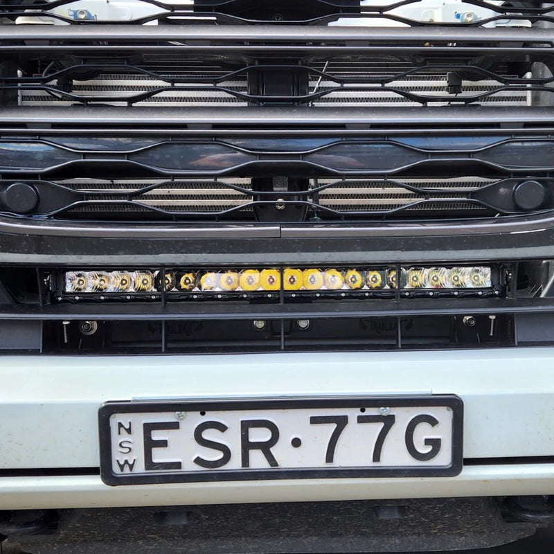 TrailBait Isuzu MU-X Behind-Grille Light Bar