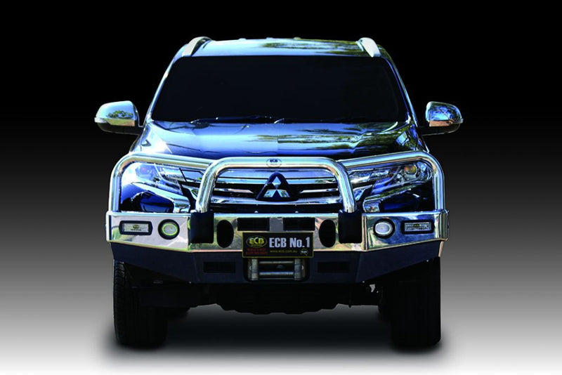 MITSUBISHI PAJERO SPORT GLS Winch Bullbar with Bumper Lights (05/16 to 11/19)