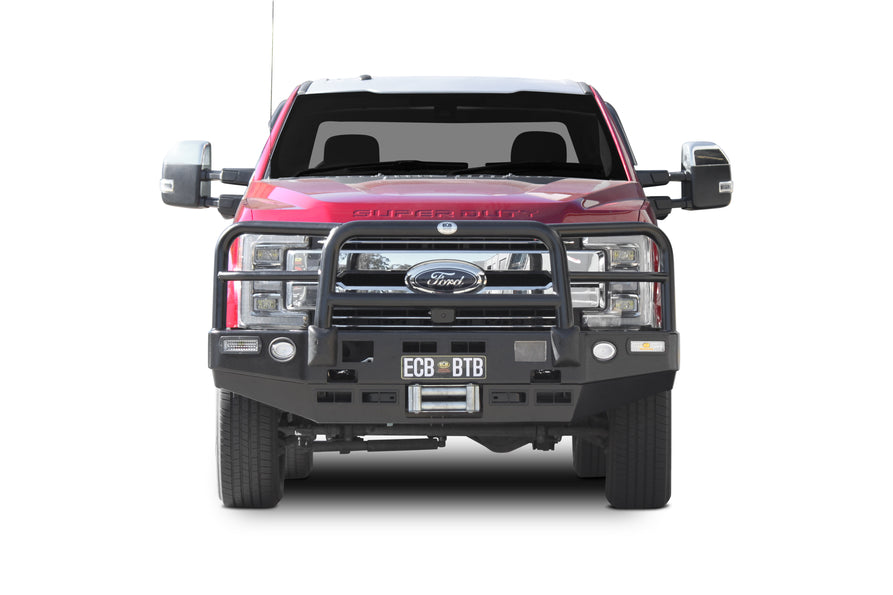 FORD F350 SUPER DUTY Winch Bullbar with Bumper Lights (06/18 to 12/23)